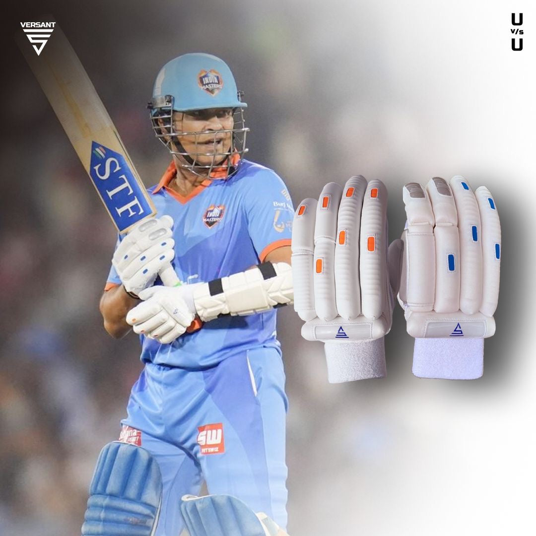 Versant Goat Series Batting Gloves - (White) – CricketZoneUSA