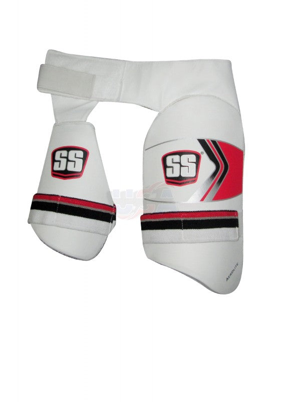 cricket protection gear SS Aero Lite 2 in 1 Thigh Pad cb23e1e61471efd6afcb9056532ebe3c__se_signaler_a_velo Fahrrad fahren gut gegen Klemmring:Silber Velcro adjustable inner and