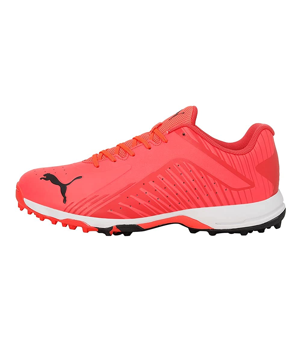 PUMA 22 FH RUBBER CRICKET SHOES -  FIERY CORAL