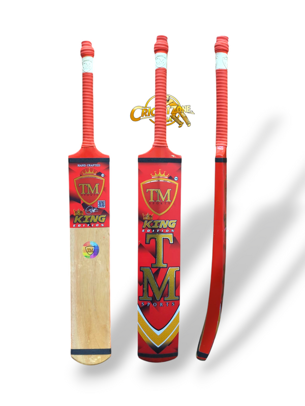 TM Sports King Edition Tape Ball Bat 2025 – CricketZoneUSA