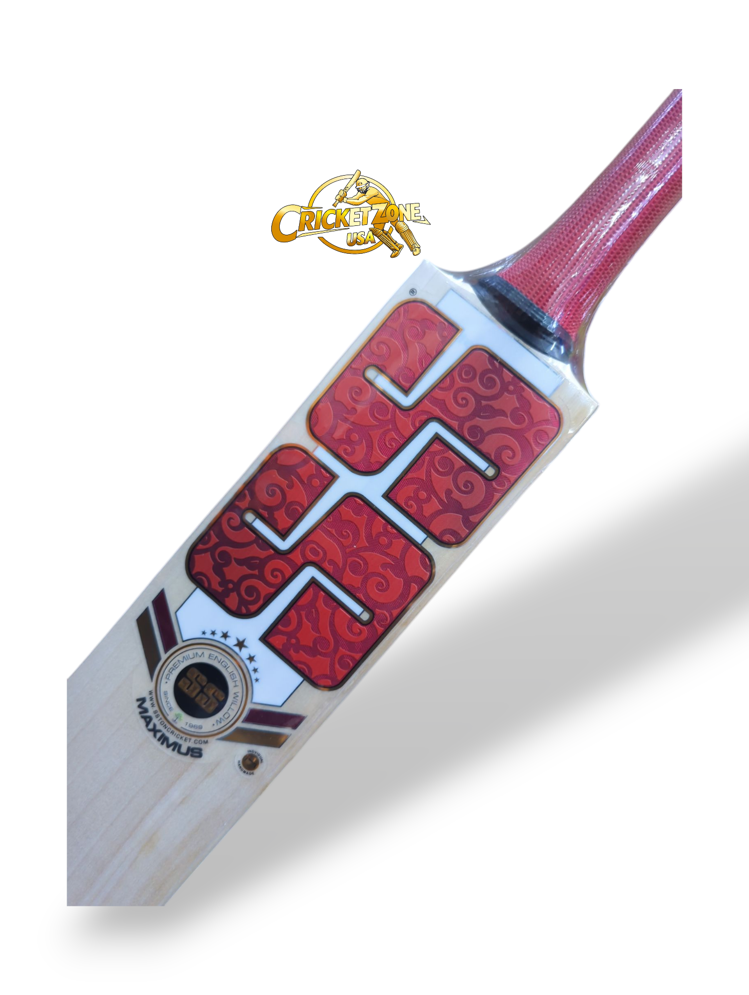 SS Maximus English Willow Cricket Bat - 2025