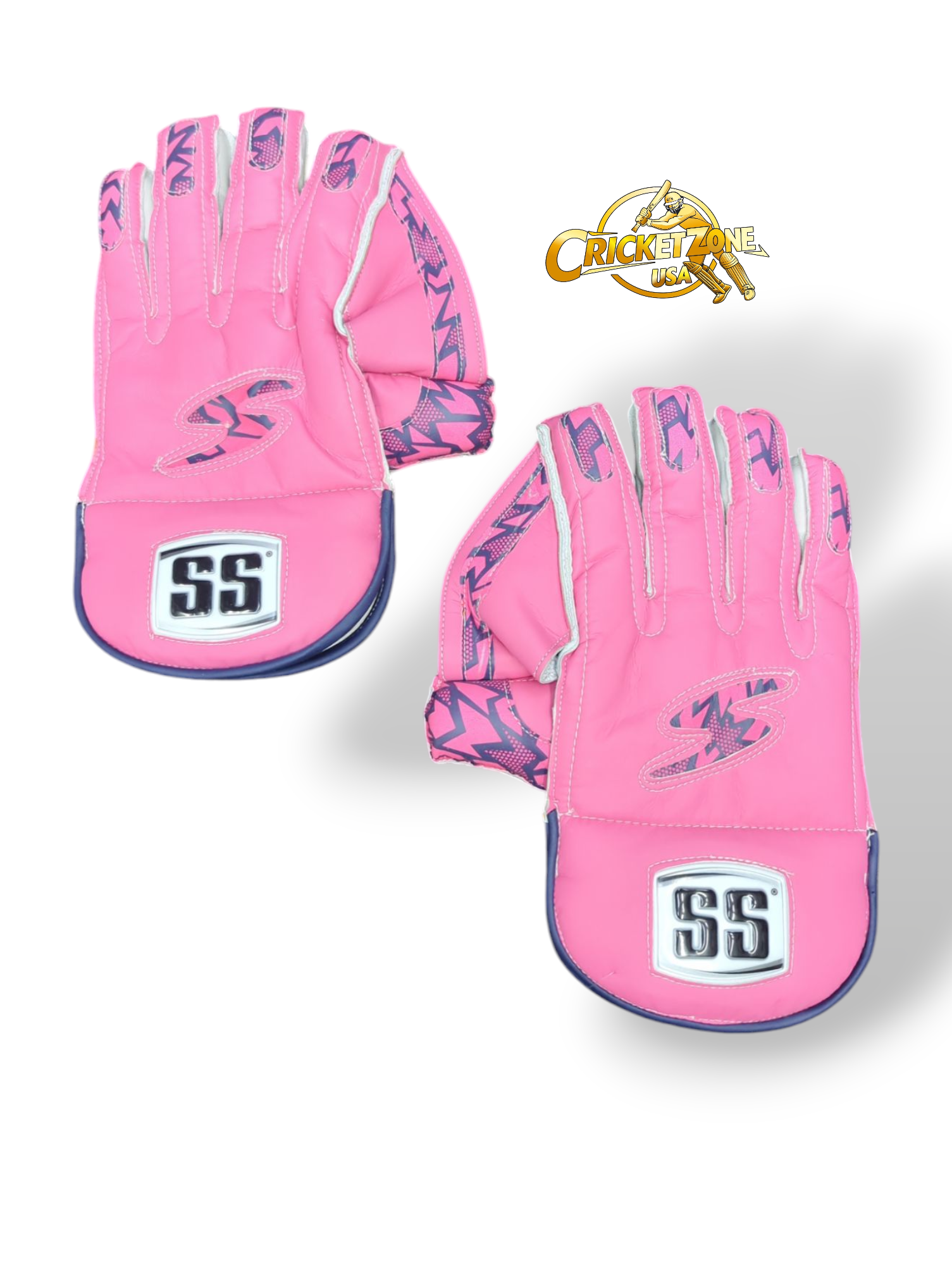 SS Test Pink Wicket Keeping Gloves - 2025