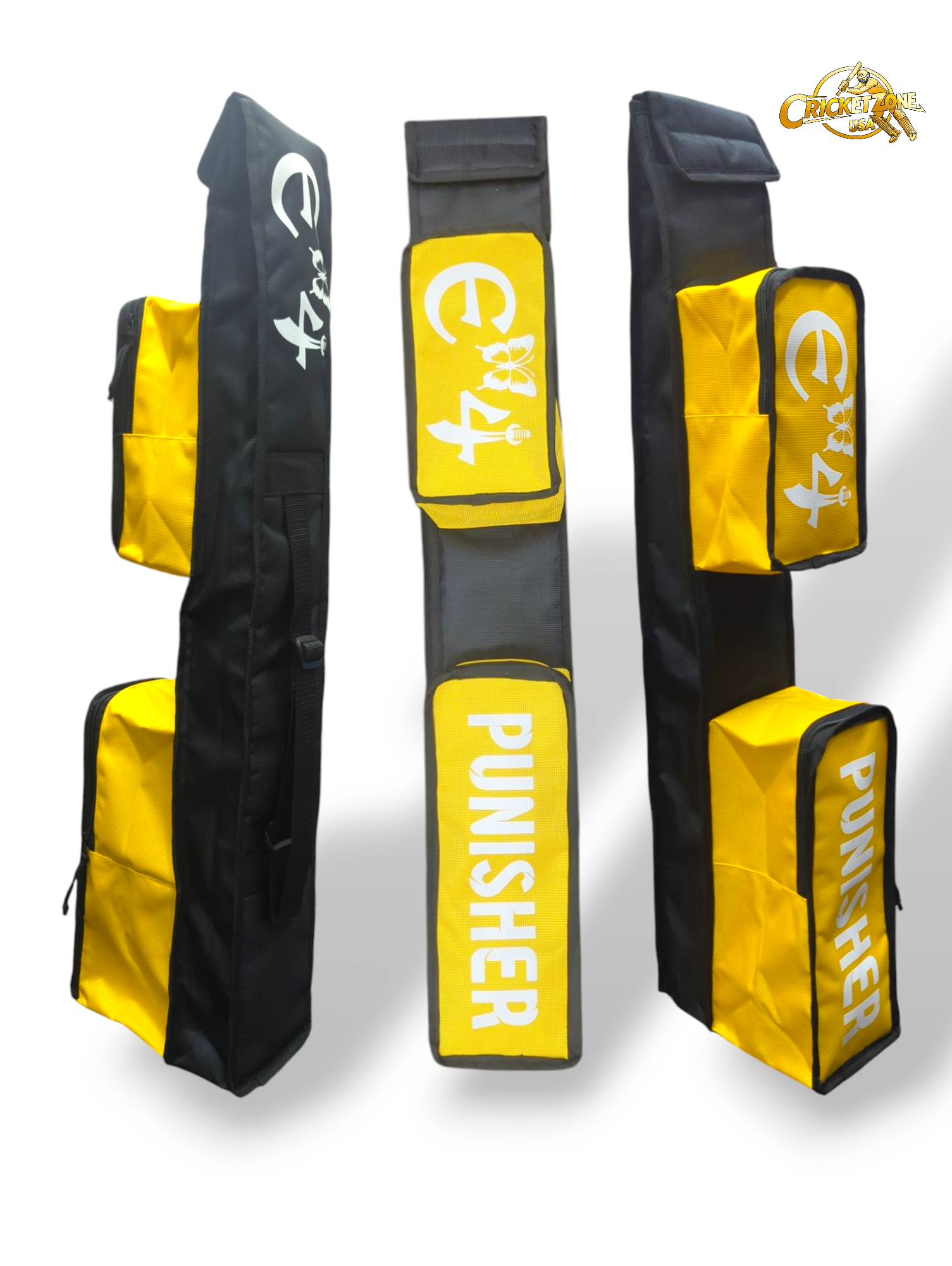 E4 Black/Yellow Bat Case - 2025