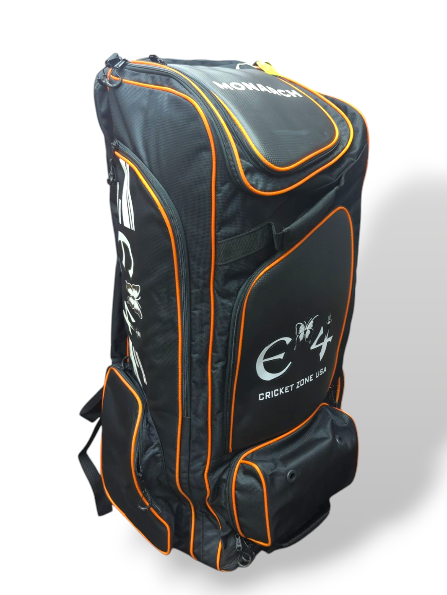 E4 Monarch Wheelie Duffle Cricket Bag - 2025