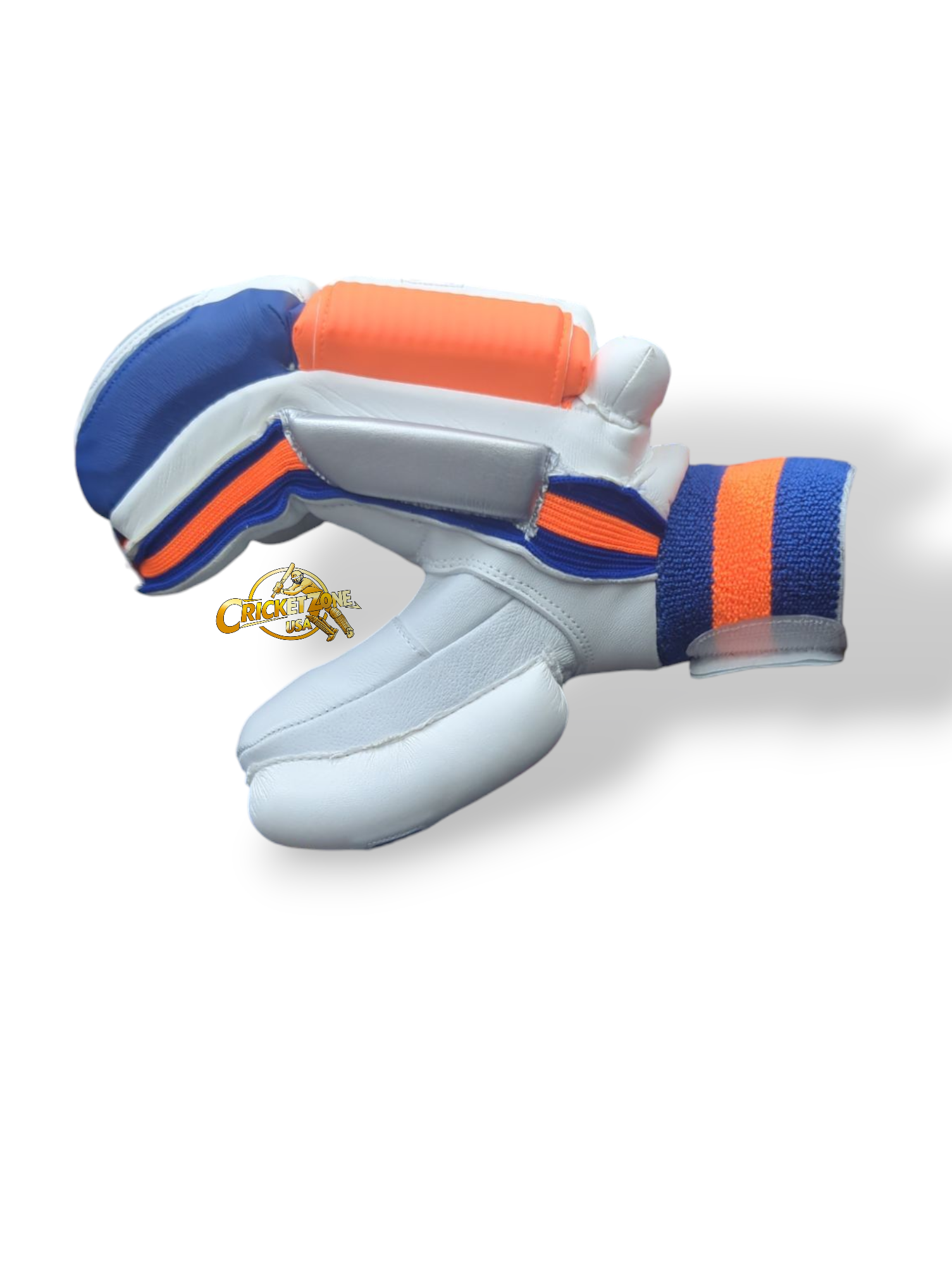 Versant Goat Series Batting Gloves - 2025 (White, Orange, & Blue)
