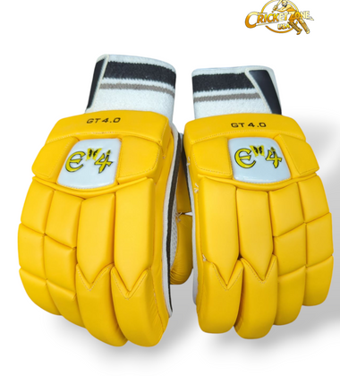 E4 GT 4.0 Yellow Batting Gloves - 2025