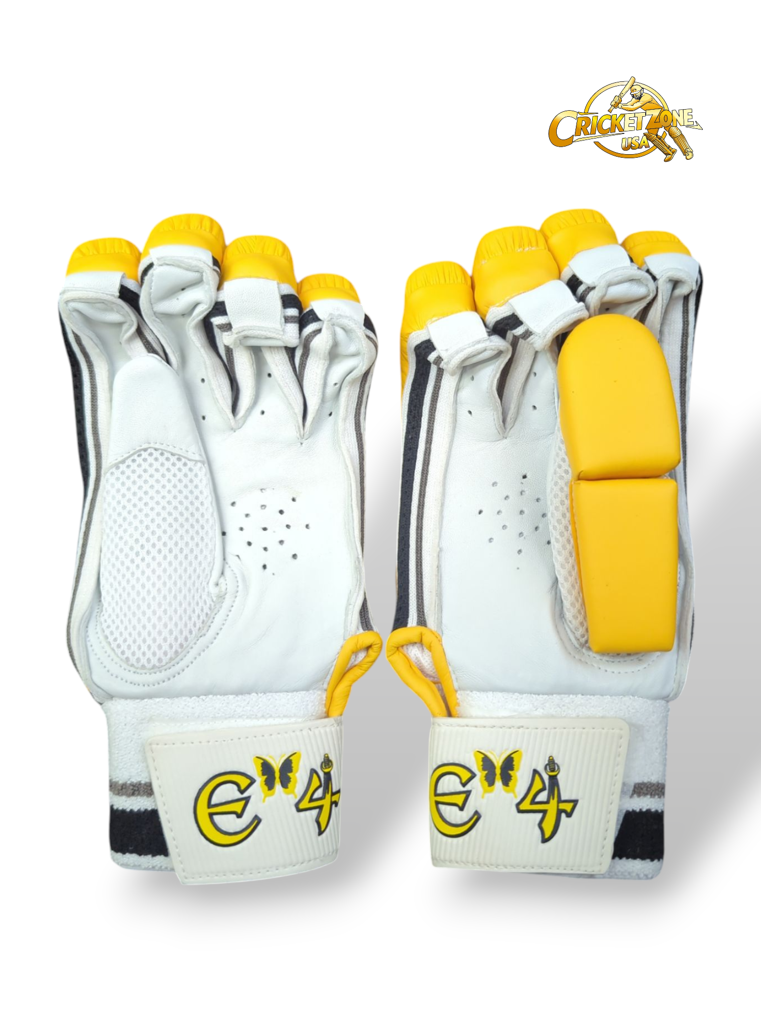 E4 GT 4.0 Yellow Batting Gloves - 2025