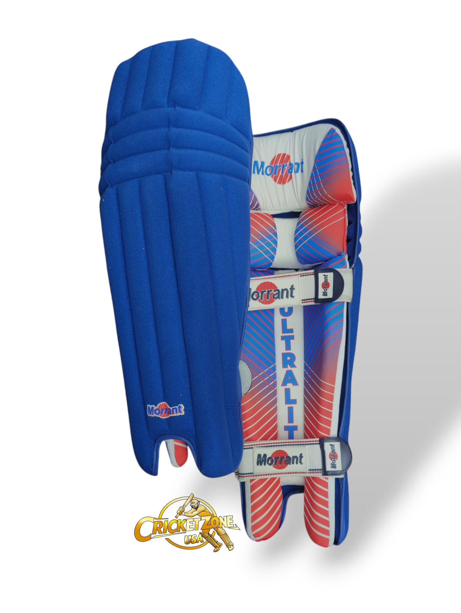 Morrant International Ultralight Ambidextrous Batting Pad - 2025 (Blue)