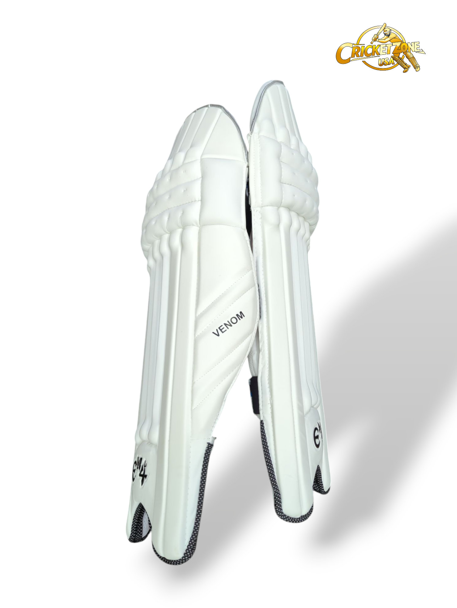 E4 Venom White Batting Pad - 2025