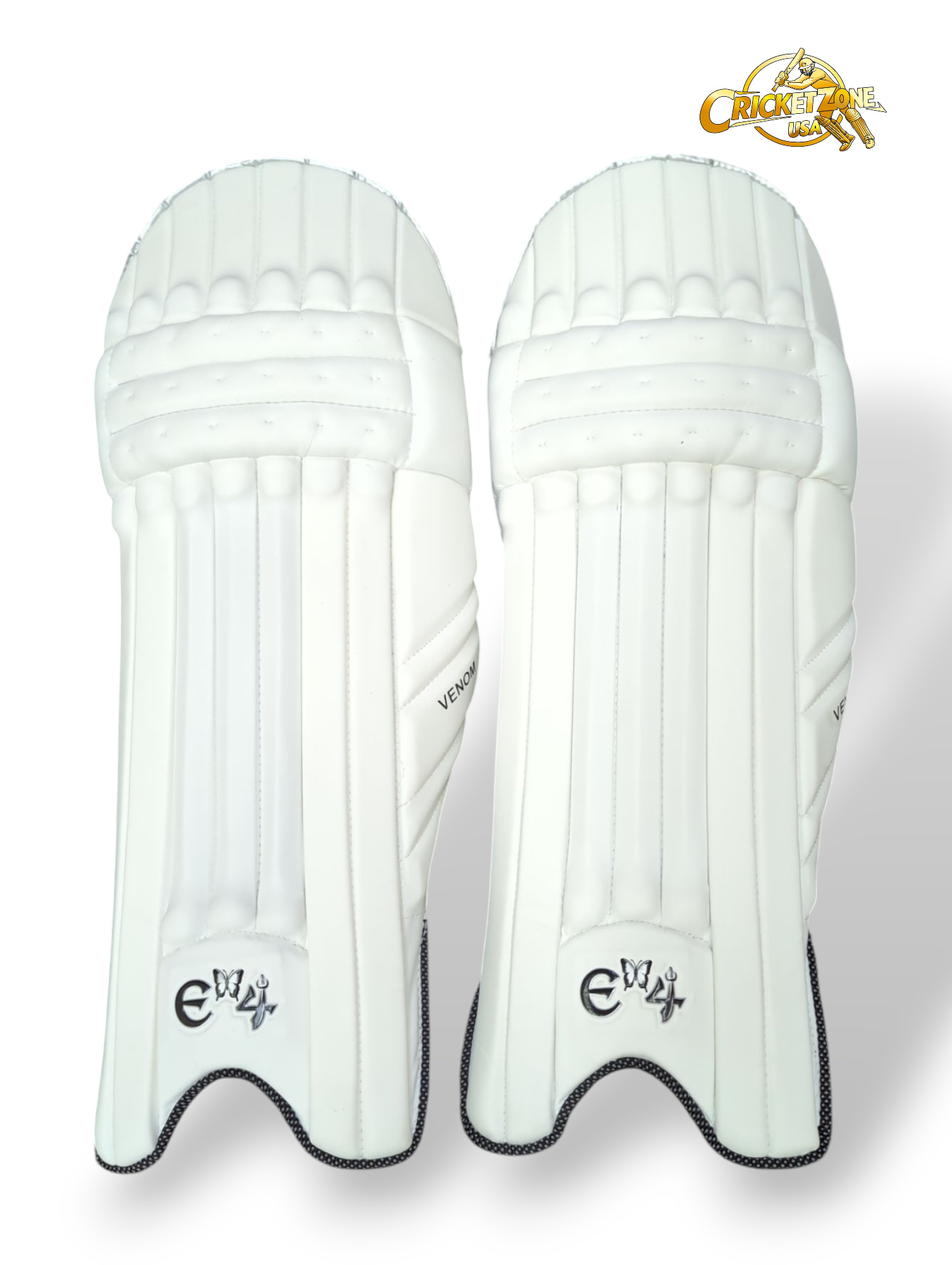 E4 Venom White Batting Pad - 2025