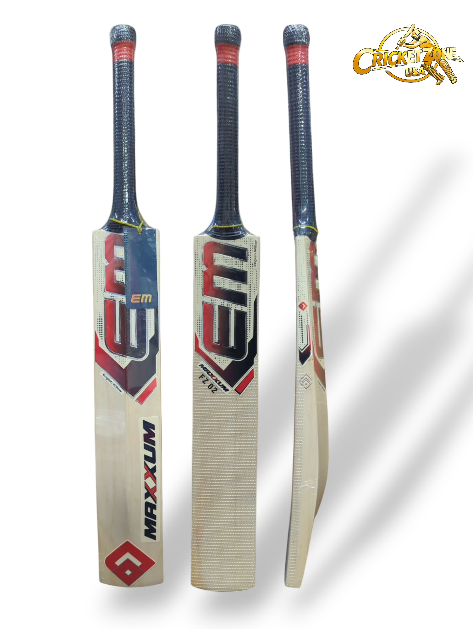 EM Maxxum FZ 02 English Willow Cricket Bat - 2026