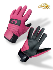 E4 SOFTBALL BATTING GLOVES (DEEP MAGENTA) - 2025