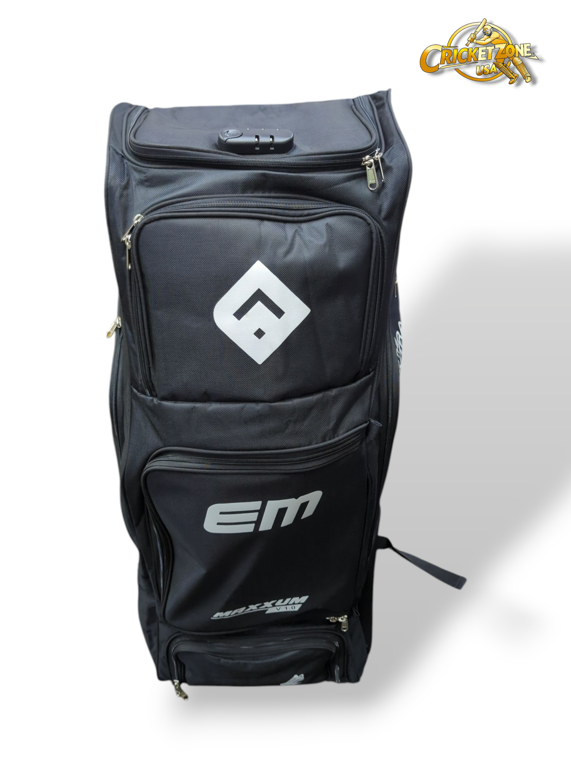 EM Maxxum v1.0 Wheelie Duffle Cricket Bag - 2026 – CricketZoneUSA