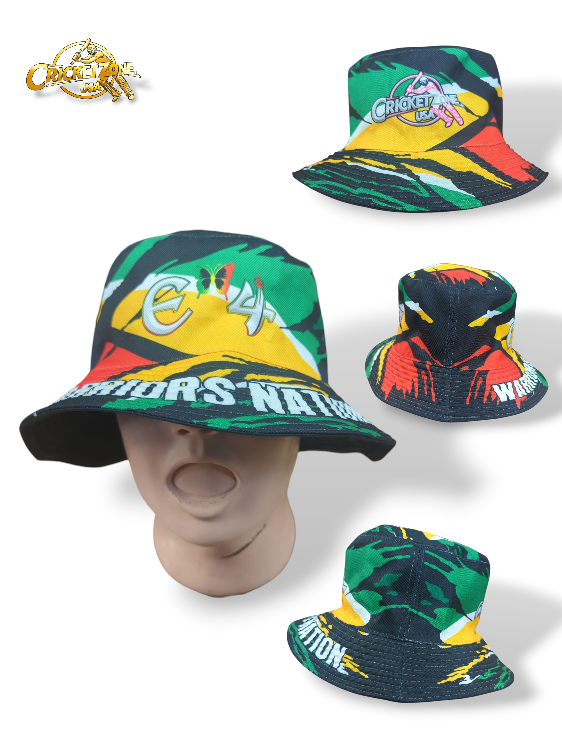 2025 E4 Warriors Nation Bucket Hat