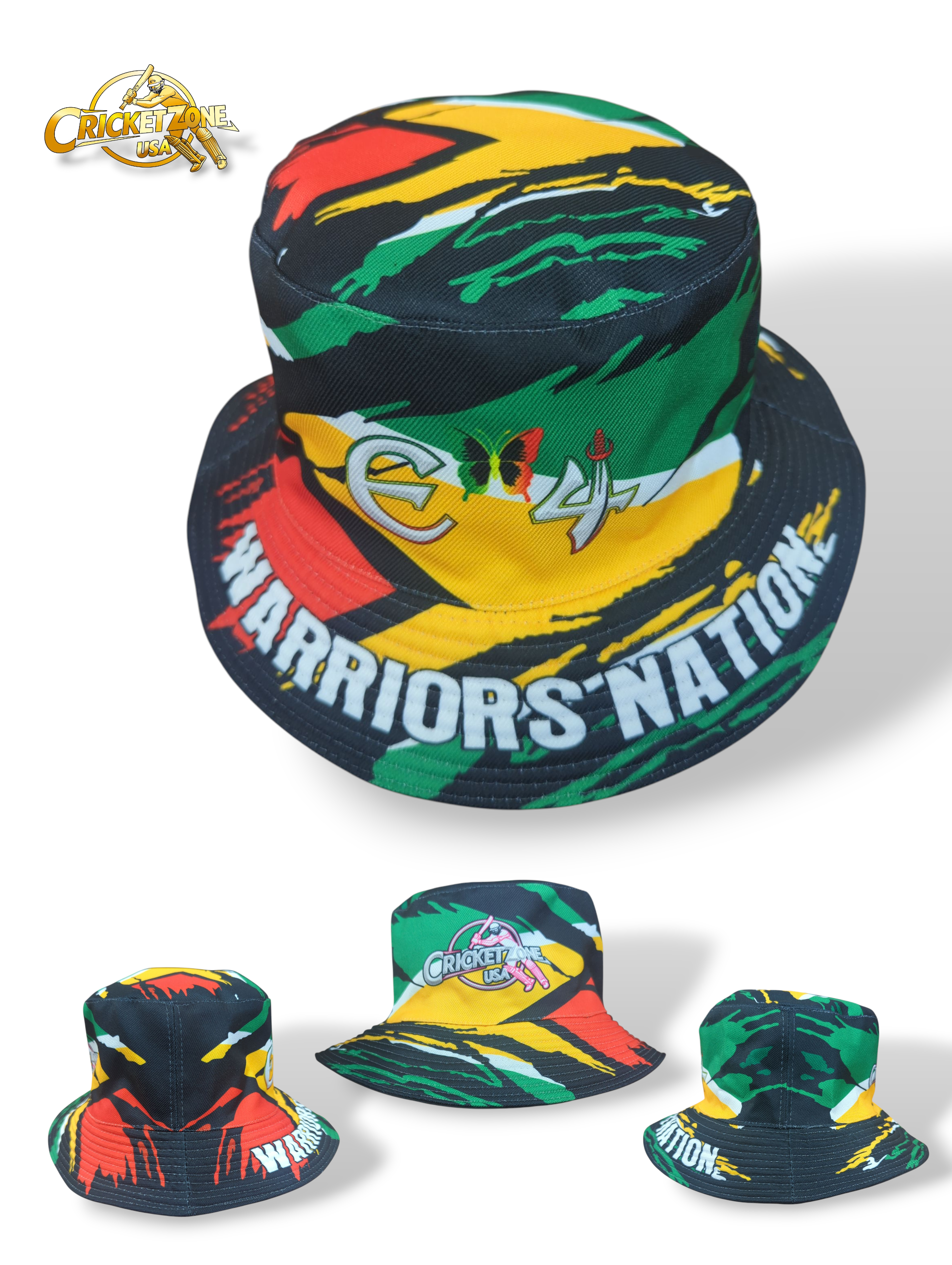 2025 E4 Warriors Nation Bucket Hat