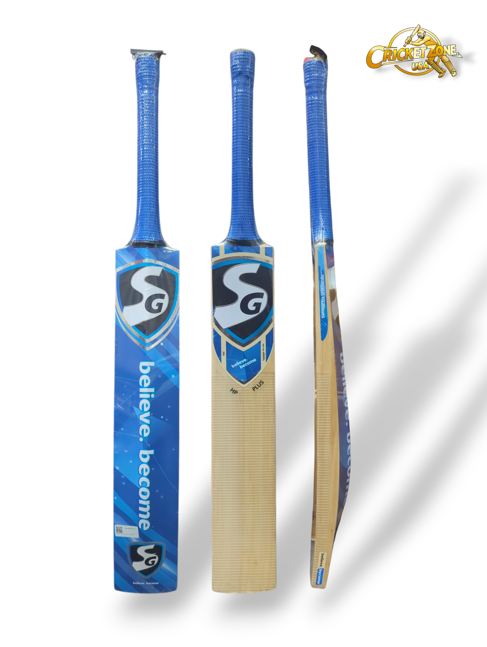 SG HP Plus Kashmir Willow Cricket Bat - 2025