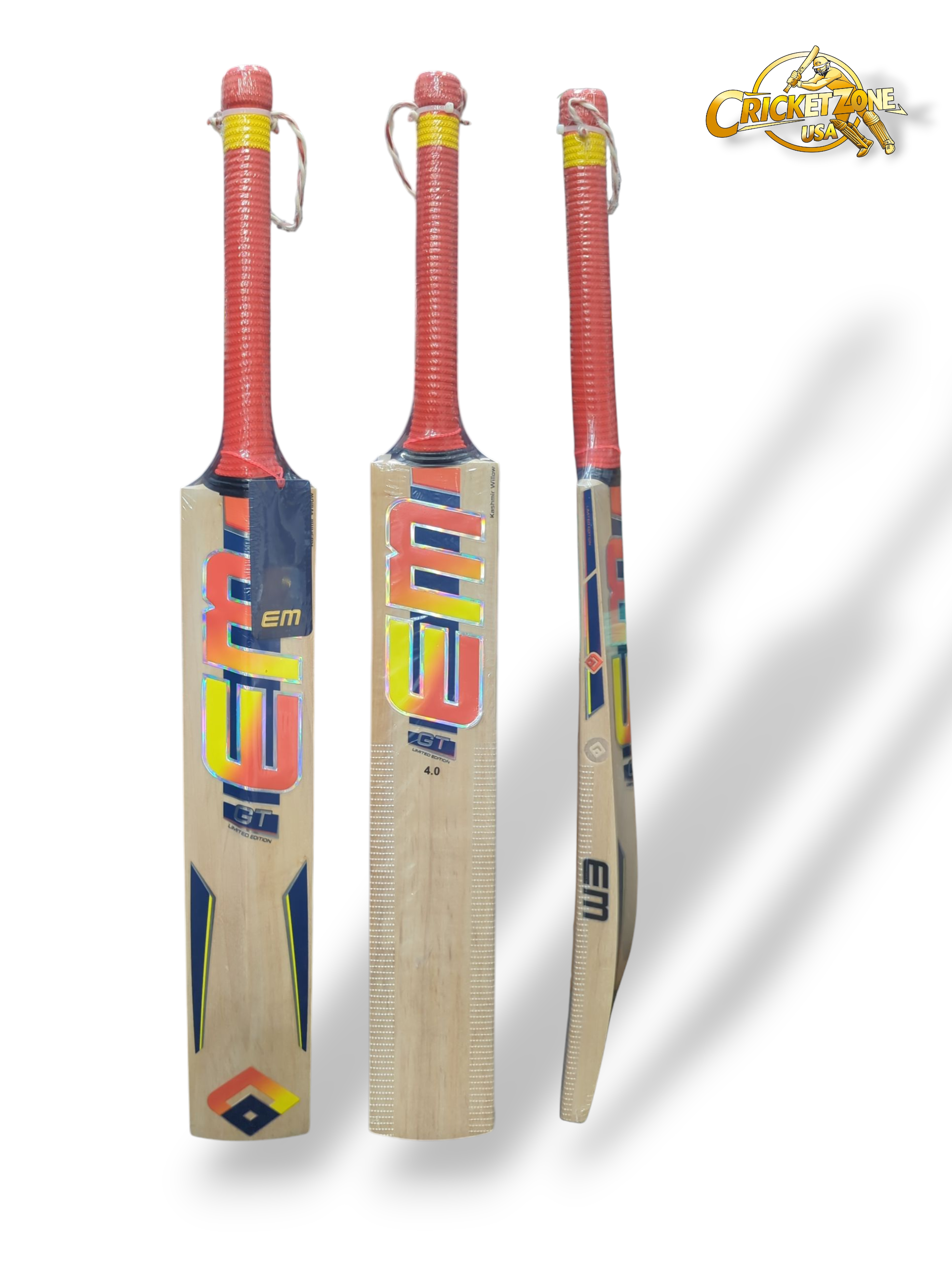 EM GT 4.0 Limited Edition Kashmir Willow Cricket Bat - 2025