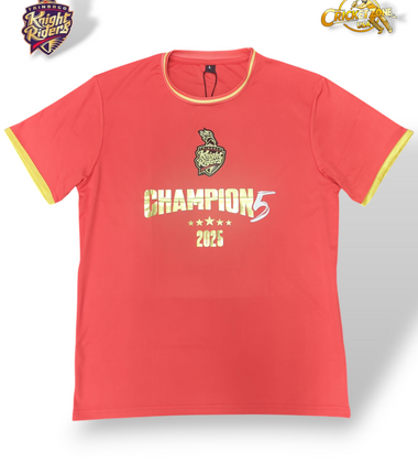 Official Trinbago Knight Riders Champion5 T-Shirt By TKR - 2025