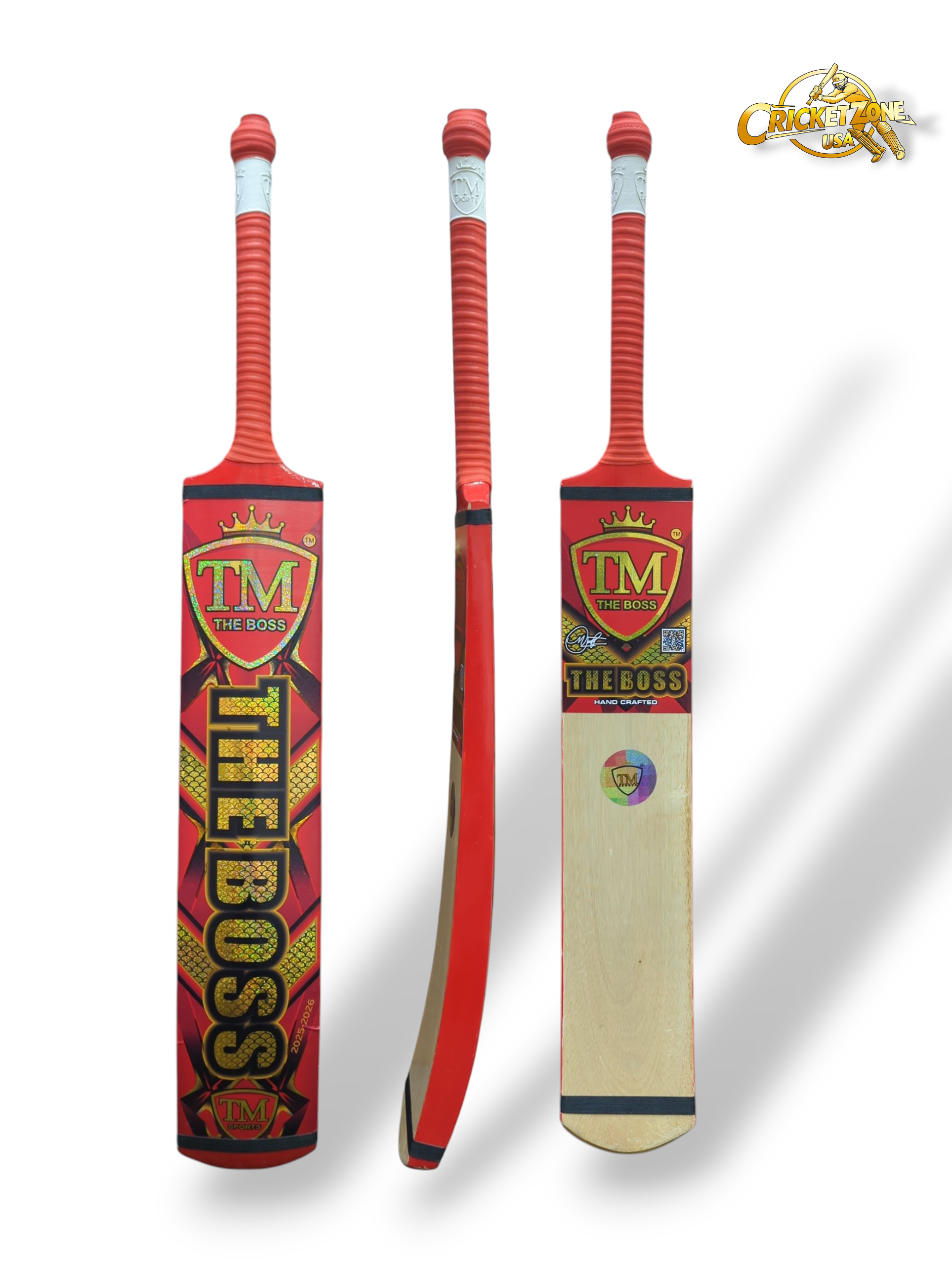 TM Sports The Boss Edition Tape Ball Bat - 2026