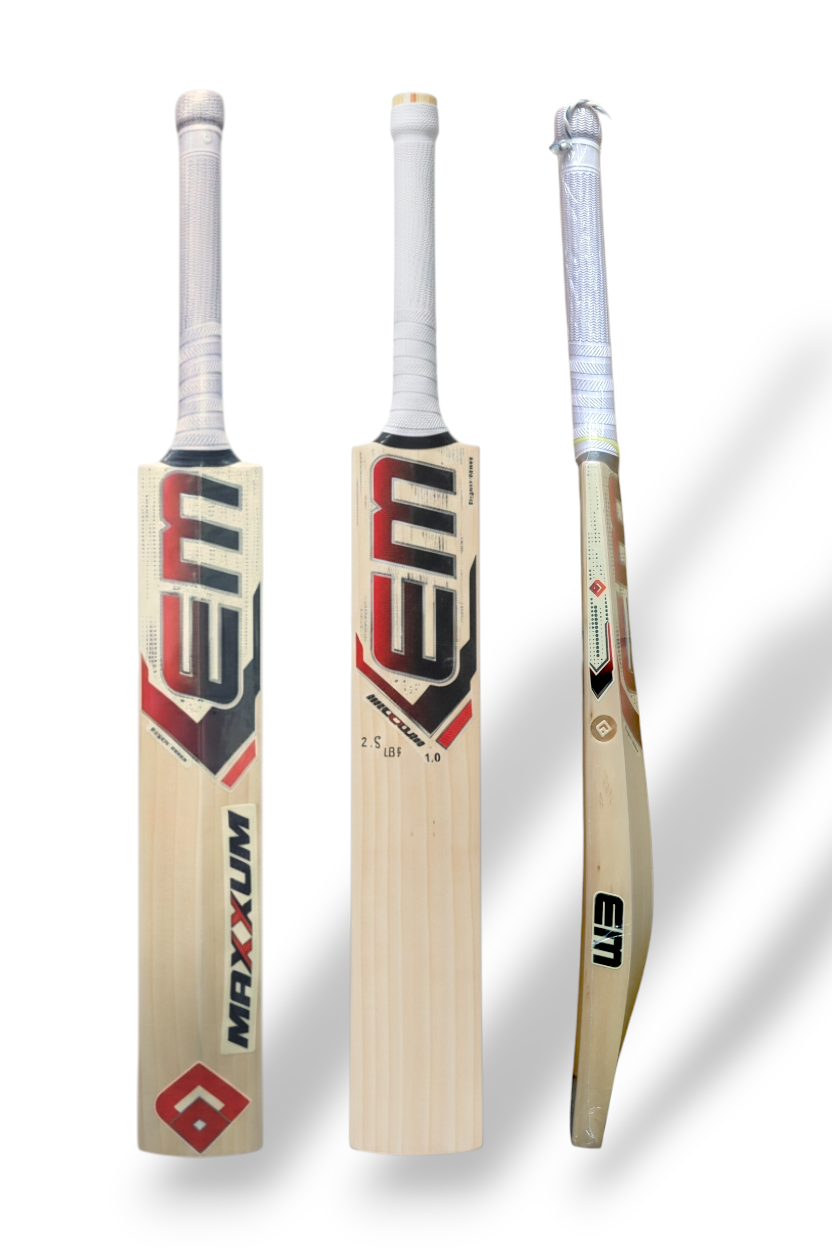 EM Maxxum 1.0 English Willow Cricket Bat - 2026