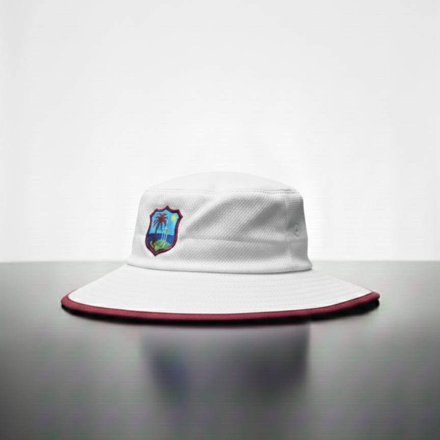 West Indies T20 Sun Hat White - 2026