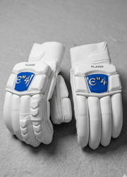 E4 Players Full White Batting Gloves - 2026