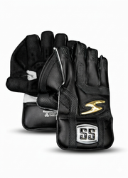 SS Reserve Edition Full Black  Wicket Gloves - 2026