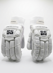 SS Limited Edition Full White Batting Gloves - 2026