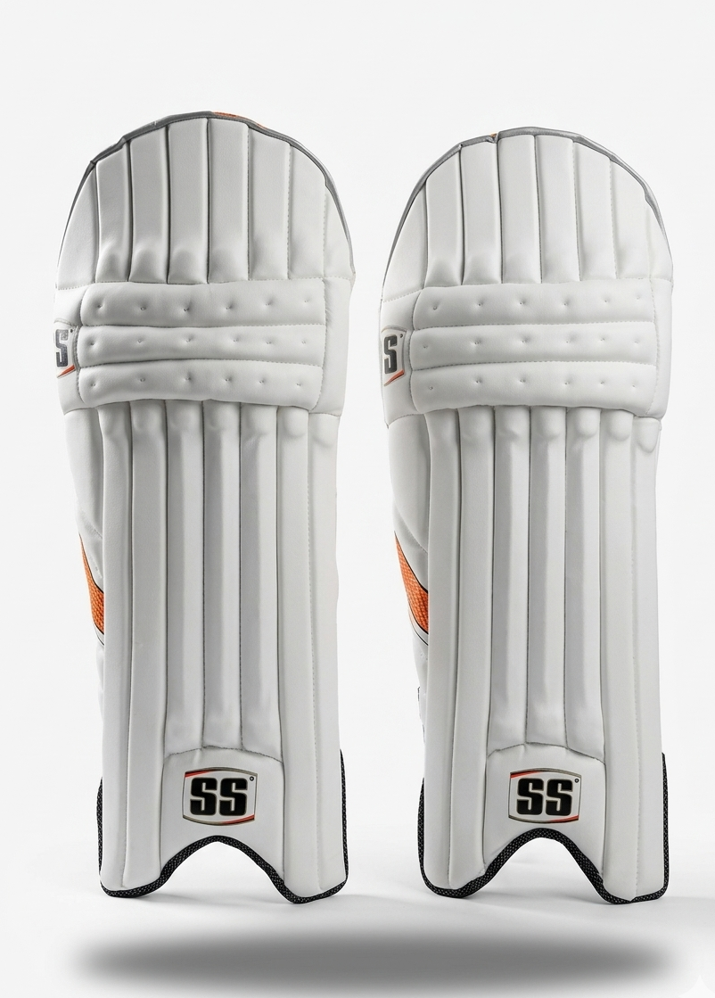 SS Platino White Batting Leg Guard