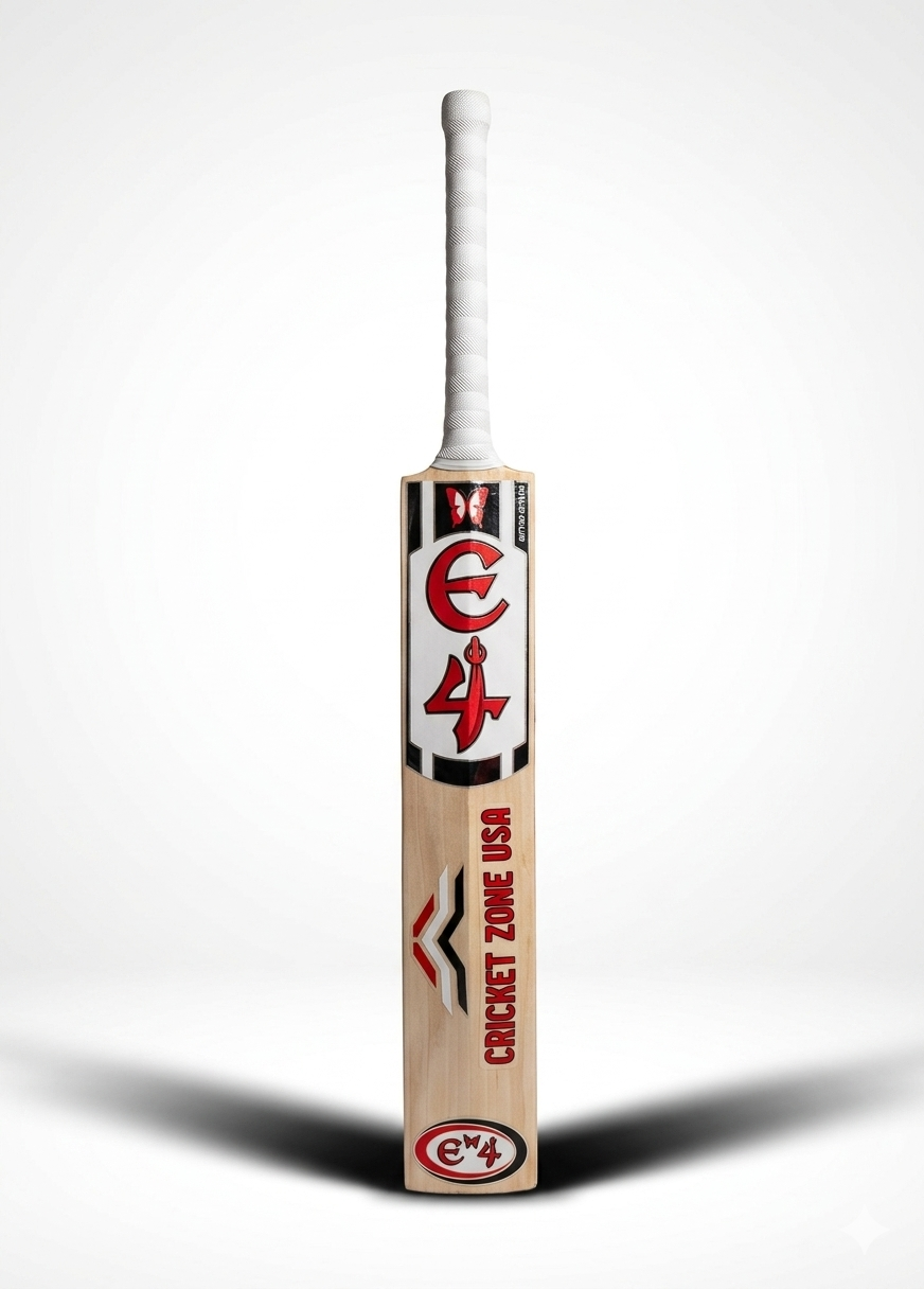 E4 Edge English Willow Cricket Bat - 2026