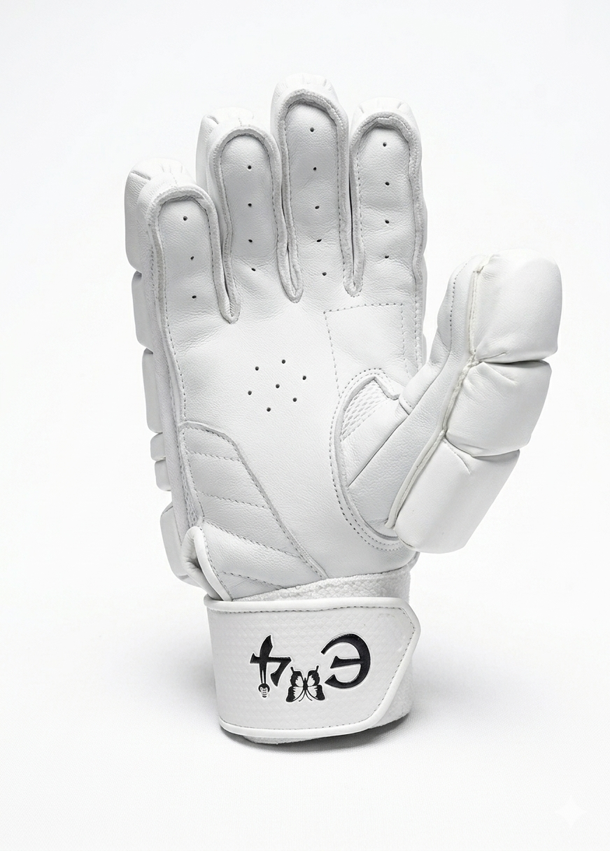 E4 Legend Edition Full White Batting Gloves - 2026