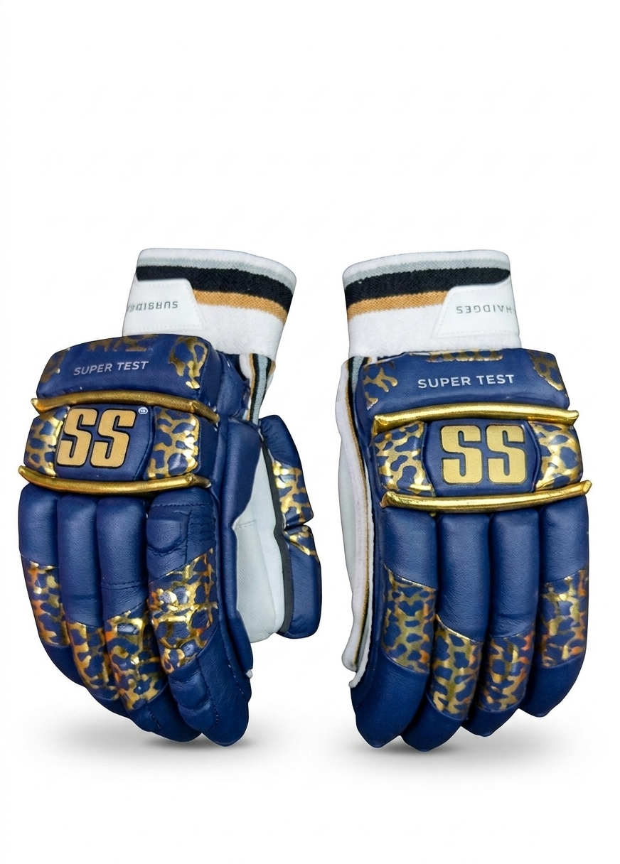 SS Super Test Gujarat Titans IPL Cricket Batting Gloves - 2026