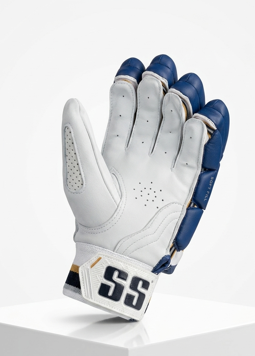 SS Super Test Gujarat Titans IPL Cricket Batting Gloves - 2026