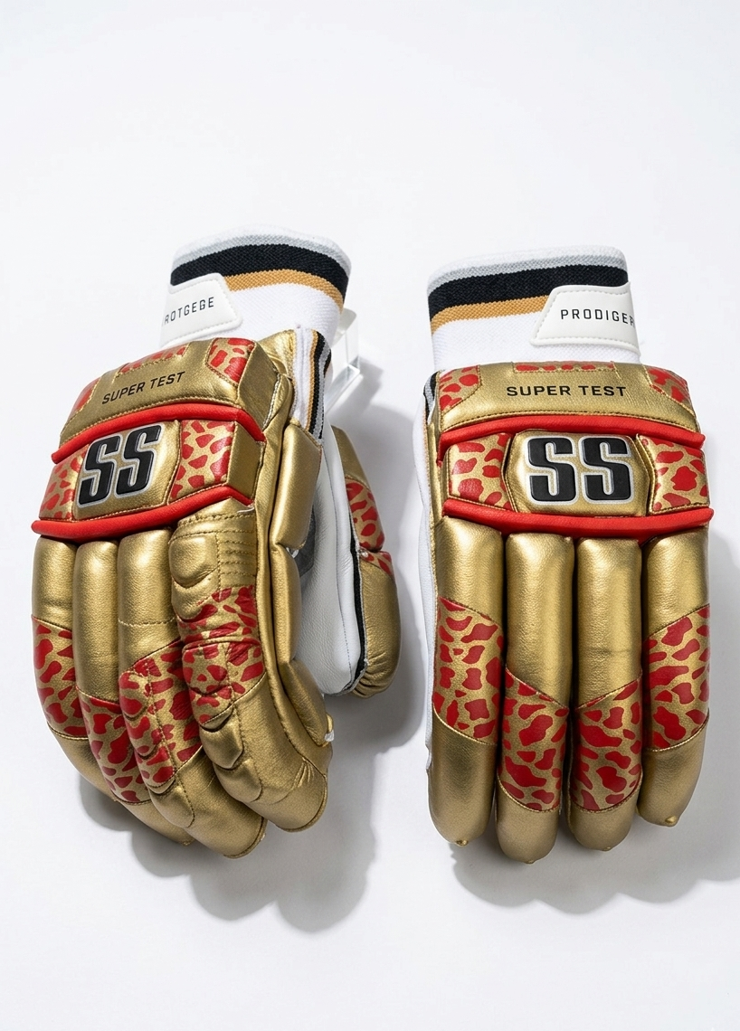 SS Super Test Royal Challengers Bangalore IPL Cricket Batting Gloves - 2026