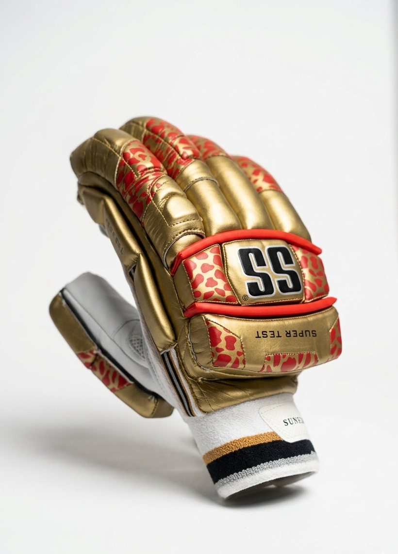 SS Super Test Royal Challengers Bangalore IPL Cricket Batting Gloves - 2026