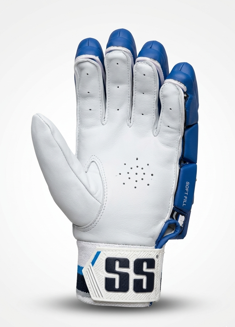 SS Super Test Mumbai Indians IPL Cricket Batting Gloves - 2026