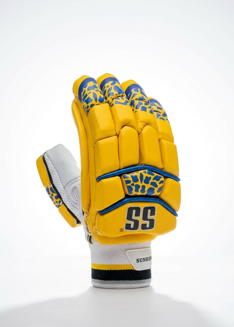SS CSK IPL Cricket Batting Gloves - 2026