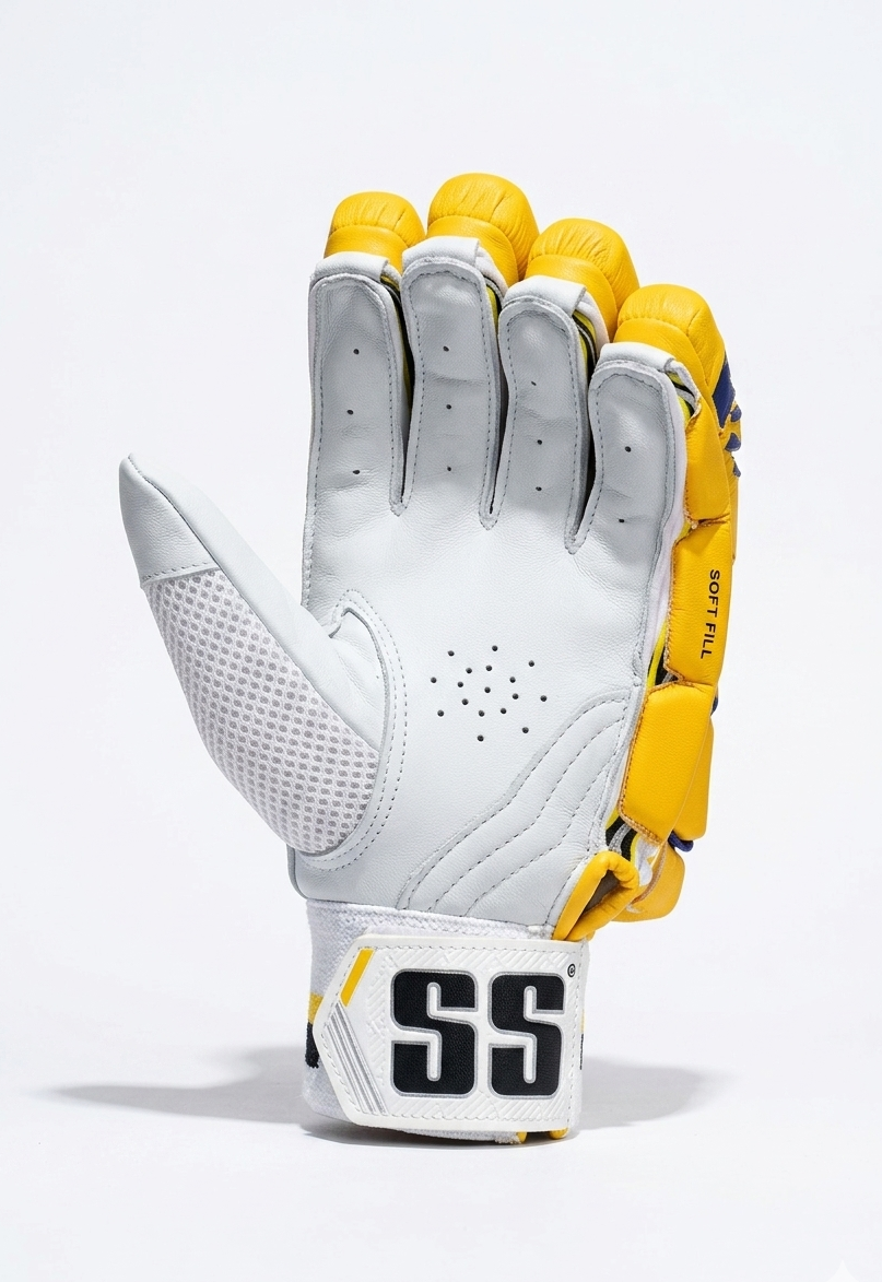 SS CSK IPL Cricket Batting Gloves - 2026