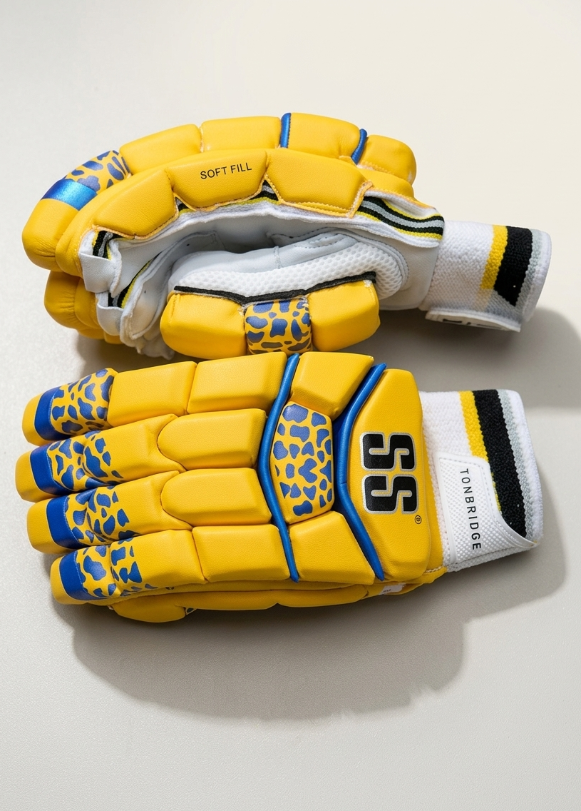 SS CSK IPL Cricket Batting Gloves - 2026
