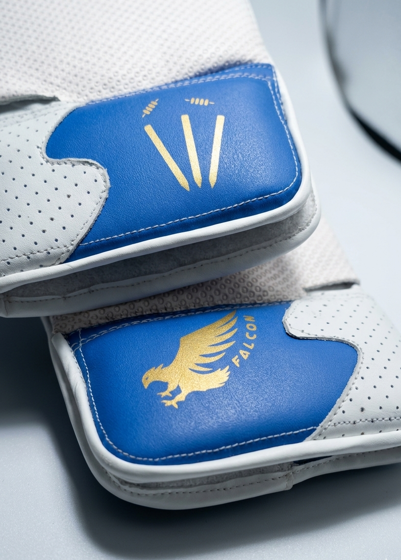 SS IPL Wicket Keeping Gloves White/Royal - 2026