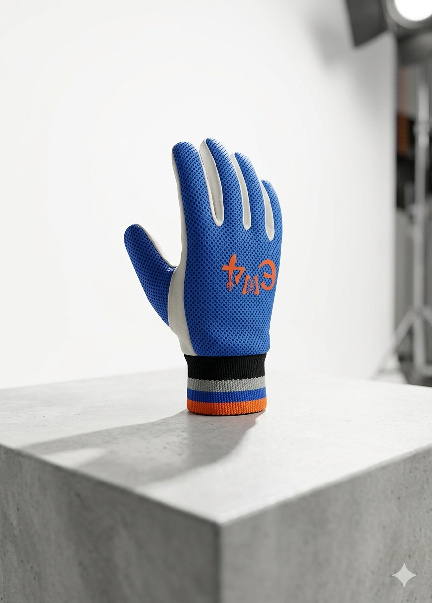 E4 Wicket Keeping Inners Blue & Orange - 2026