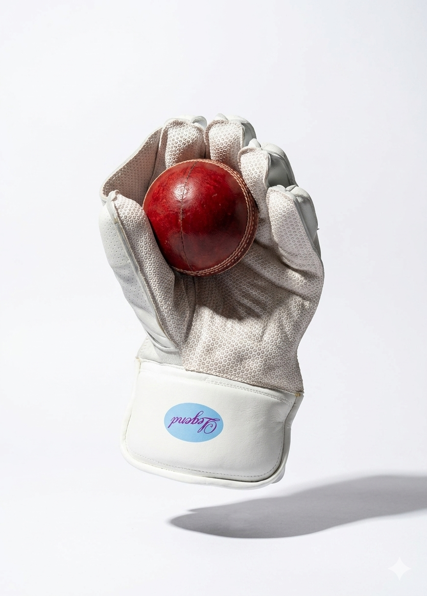E4 Legend Wicket Keeping Gloves Pink & Blue - 2026