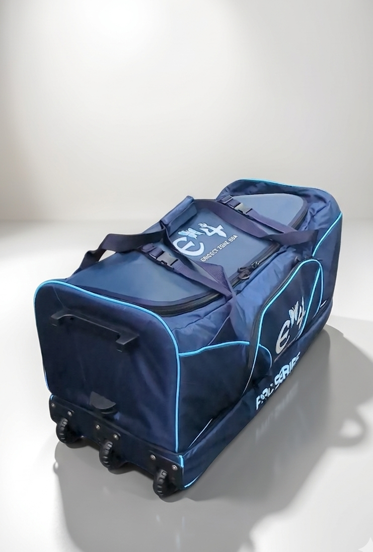 E4 Pro Series Wheelie Trolley Cricket Bag -2026