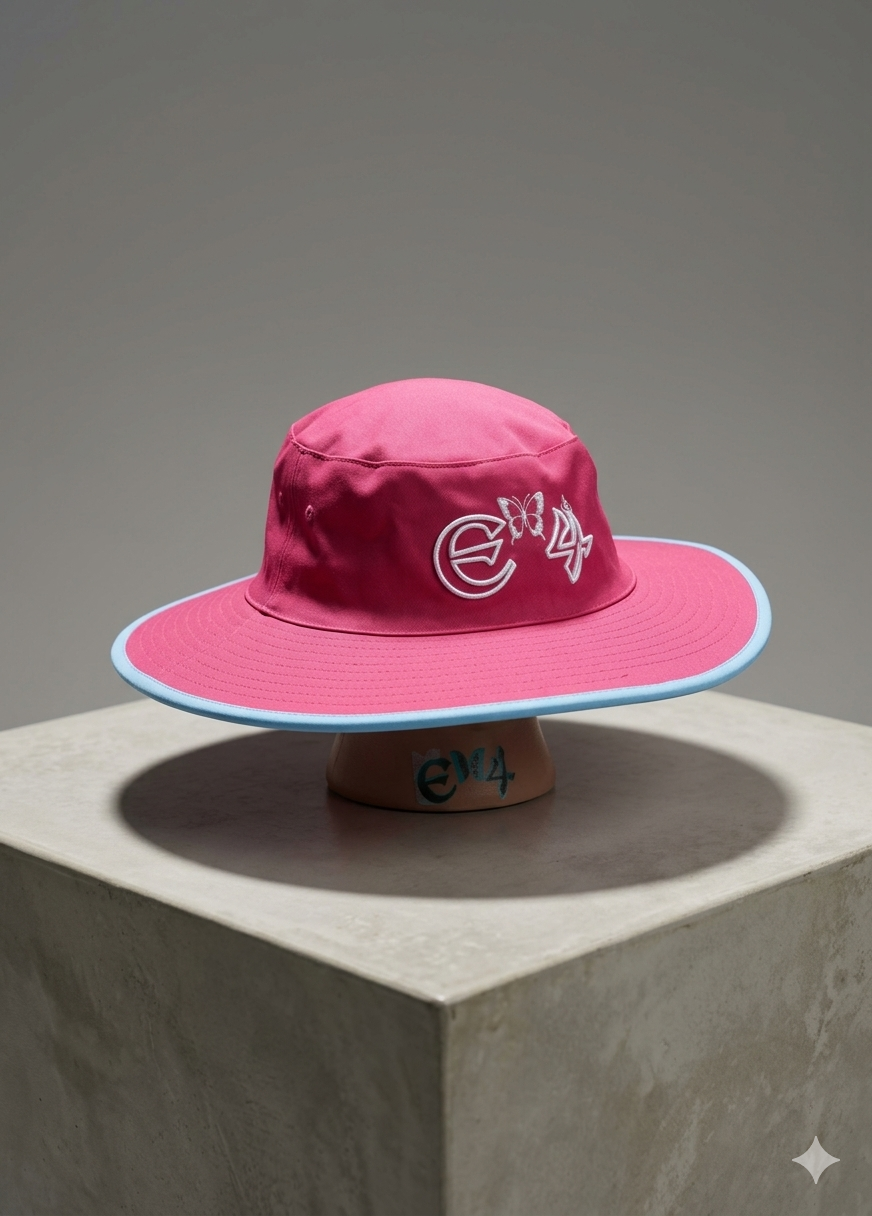 E4 Pink & Sky Blue Sun Hat - 2026