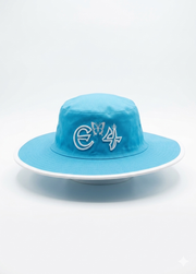 E4 Teal & White Sun Hat - 2026