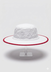 E4 White & Red Sun Hat - 2026