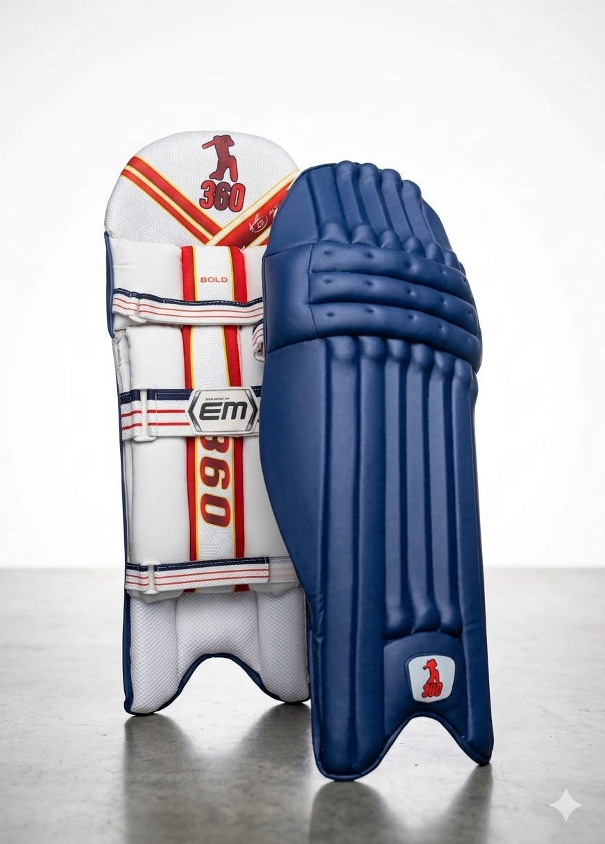 EM 360 Bold Navy Batting Legguard - 2026