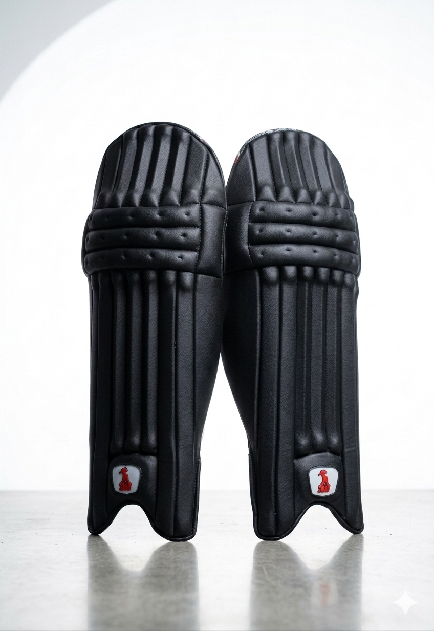 EM 360 Bold Black Batting Legguard - 2026