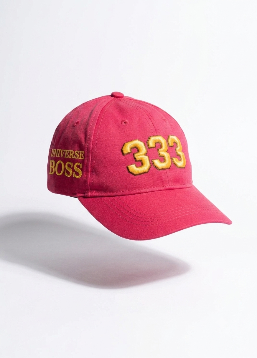 CHRIS GAYLE UNIVERSE BOSS 333 HAT - RED