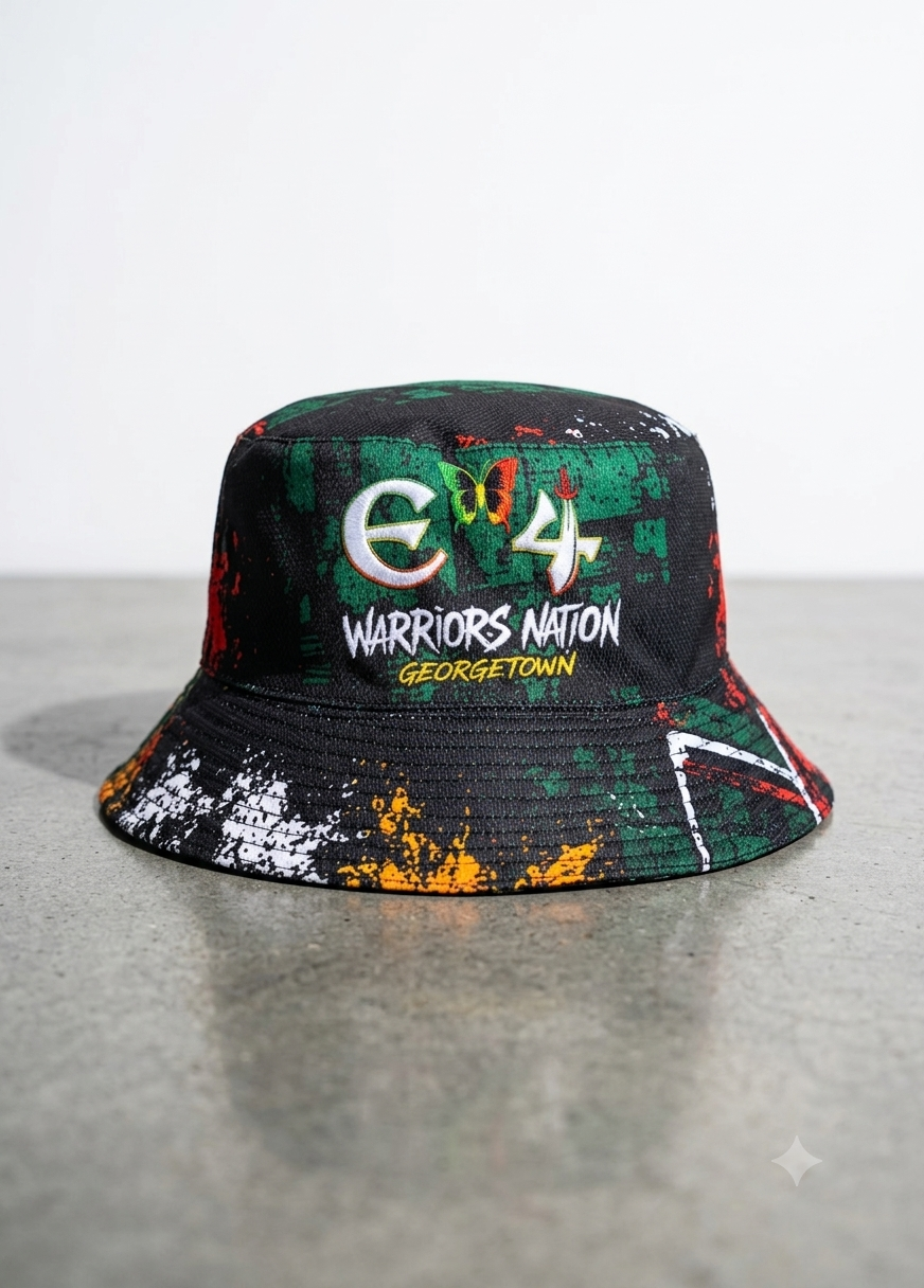 E4 Warriors Nation Bucket Hat - 2026